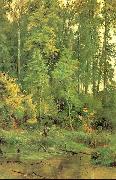 Ivan Shishkin Approaching Autumn Spain oil painting artist